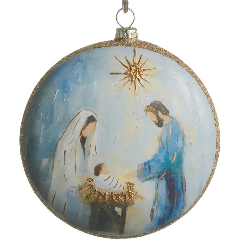 Blessed in Bethlehem Disc Ornament